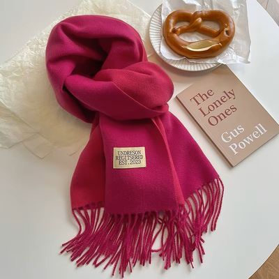 Hovedbilde Isolde Scarf - fuchsia / rosa