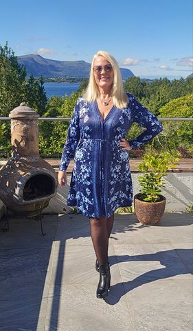 Hovedbilde Lauren Short Dress ( 100 cm ) - blue - ca.1 ...