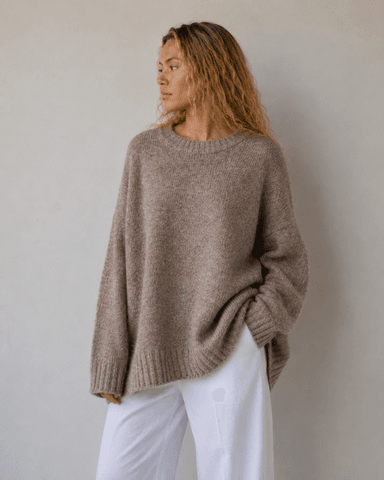 Hovedbilde Mauve Knit (RM5027) ONE SIZE - Beige - ca 25. ...