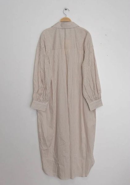 Carolina Shirt Dress (9607-3236) - Khaki - ca.25 august levering