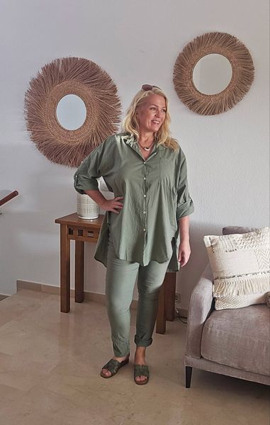 LIVIA SHIRT ( hf26020 ) - black