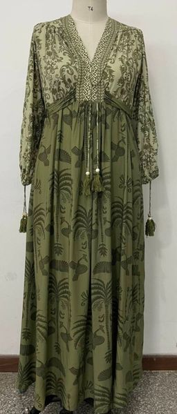 GABRIELLA DRESS –  dusty olive - ca. 10 september levering