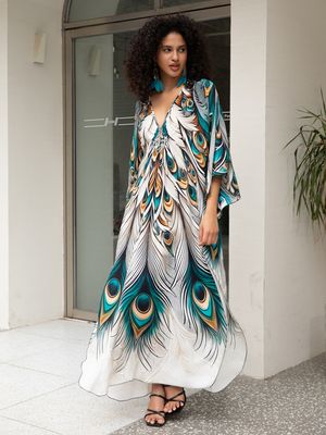Hovedbilde Goa Kaftan – Peacock 