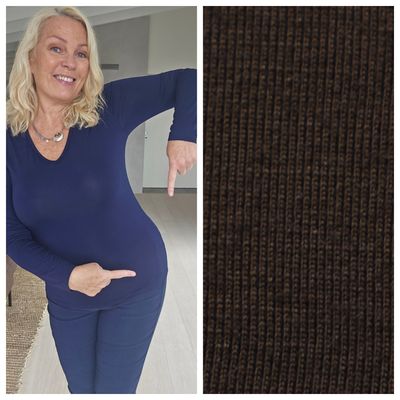 Hovedbilde Secret Long Sleeve – V-neck - brown - ca.1 ...