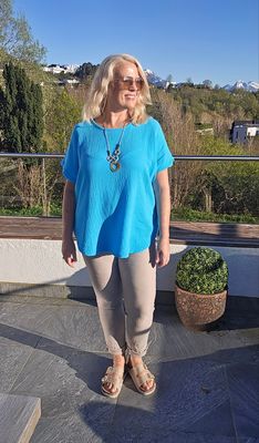 Hovedbilde AMALIA TOP ( 9868 ) - turquoise 