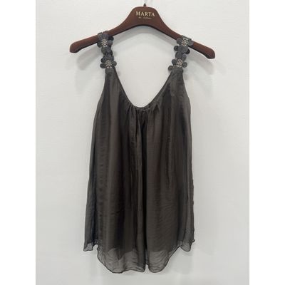 Hovedbilde Top silkemix Mdc ( 61321 ) - BRUN ( moro ) 