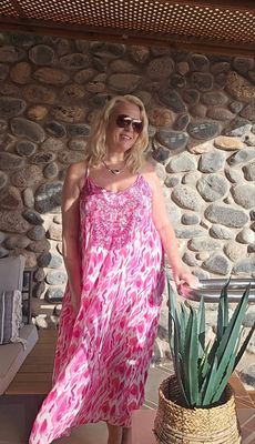 Hovedbilde TAURO LONG DRESS – pink - CA. 10 JUNI ...