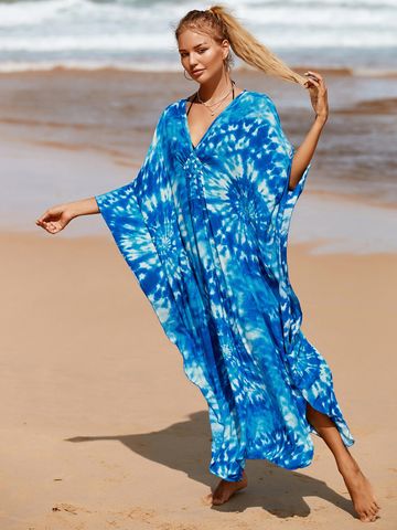 Hovedbilde Zanzibar Kaftan – Ocean Blue 