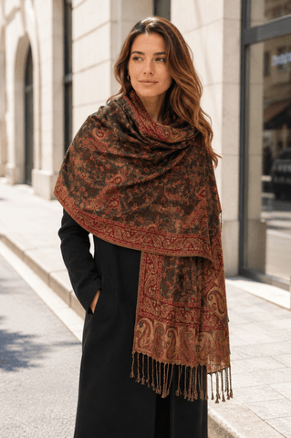 Hovedbilde Indira Scarf (F60-A) - Rust 