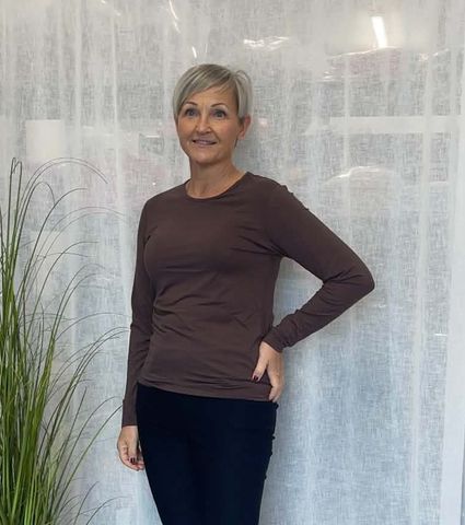 Hovedbilde Secret Long Sleeve – Round Neck - brown