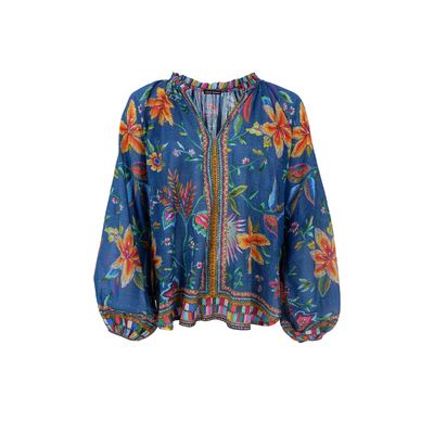 Hovedbilde ART blouse BC (40909)- denim blue 