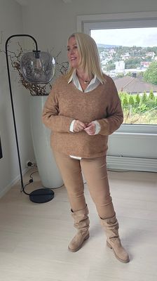Hovedbilde ALINE PANTS - camel - CA.10 OKTOBER LEVERING