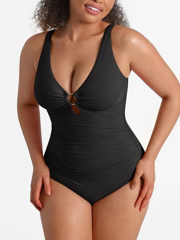 Hovedbilde Amalfi Shape Swimsuit - black - levering ca. 20 ...