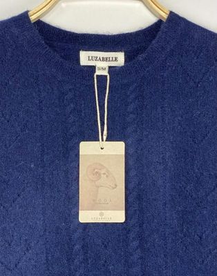 Hovedbilde ROSALYN WOOL SWEATER  (1188-2008) - Navy - ca. 25 ...