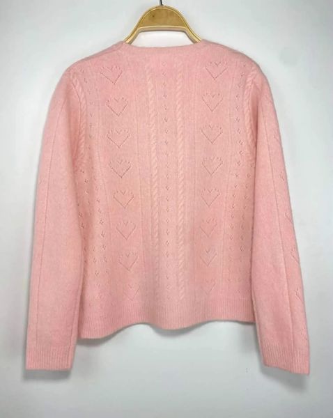 ROSALYN WOOL SWEATER  (1188-2008) - Baby Pink - ca. 25 august levering