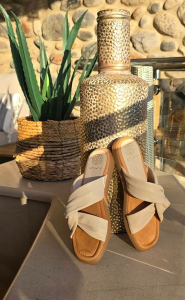 UNISA - CAMBY SANDAL - ivory , kun 37,38,