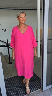 Hovedbilde Sanna V-neck Dress –  pink 