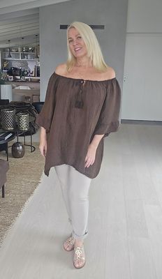 Hovedbilde MATERA BLOUSE ( ezm25302 )  – CHOCOLAT