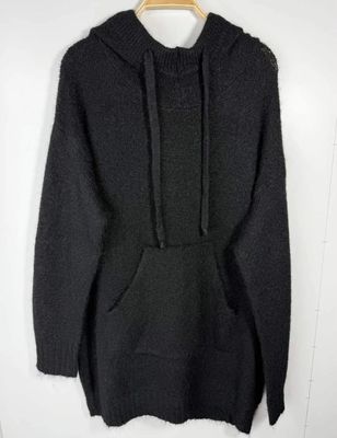 Hovedbilde SELIA HOODED KNIT  (1196-2069) - Black