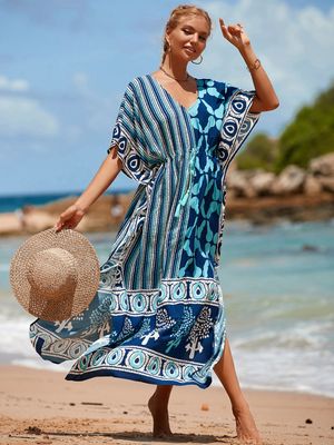 Hovedbilde MIJARES KAFTAN – OCEAN TILE