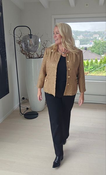 CHLO&Eacute; JACKET - camel / gold 