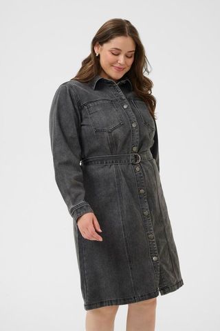 Hovedbilde KC Ally denim dress- kun ,46, 42