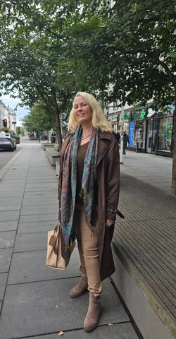 Hovedbilde ALINE PANTS - camel - CA.10 OKTOBER LEVERING