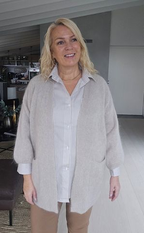 Hovedbilde Camille Mohair Cardigan - offwhite ( beige ) - 1 ...