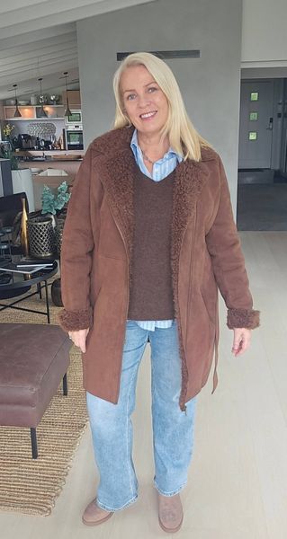 Sienna Coat – By Sorthe - brown 
