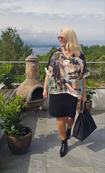FIORA BLOUSE &nbsp;(sh26511 )&nbsp;- black