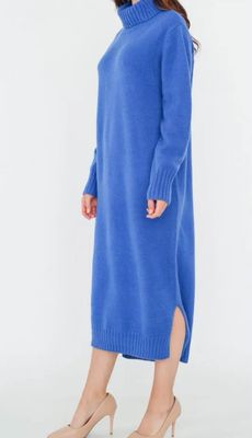 Hovedbilde MIRA KNIT DRESS - Blue - (6001-2012) - LEVERING ...