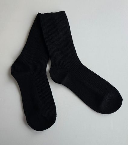 Hovedbilde Cozy Wool Mix Socks - black