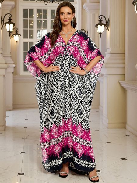 AND&Uacute;JAR KAFTAN – FUCHSIA MIX