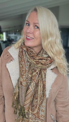 Hovedbilde Nayara Scarf (U01-G) - Sage Gold ( lys ...