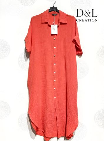 Hovedbilde Malika Dress ( hf25180 ) - coral