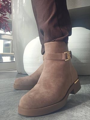 Hovedbilde ZARA BUCKLE BOOTS (AM7572) - Beige/kakhi