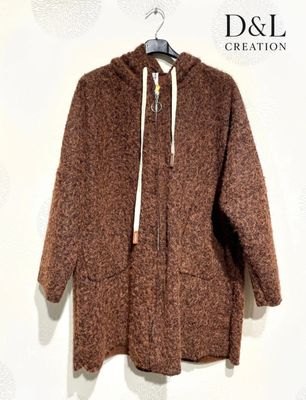 Hovedbilde THEA HOOD JACKET (92293) - brown 