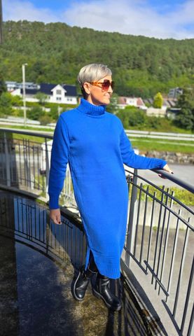Hovedbilde MIRA KNIT DRESS - Blue - (6001-2012) 