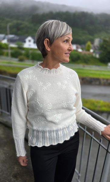 ELARA KNIT  (3010-2022) - Beige ( off-white ) 