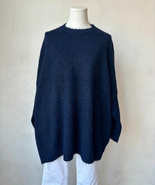 Mauve Knit (RM5027) ONE SIZE -  Dark Blue - ca 25. august levering