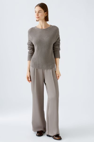 OUI - HEDDA JUMPER ( 89190 ) - smoky taupe