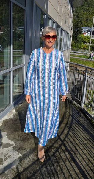 ALLURE DRESS - blue 