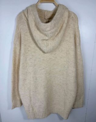 Hovedbilde SELIA HOODED KNIT  (1196-2069) - Ecru 
