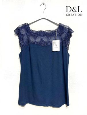 Hovedbilde FEMME LACE TOP (BSQ6290)&nbsp;- navy blue