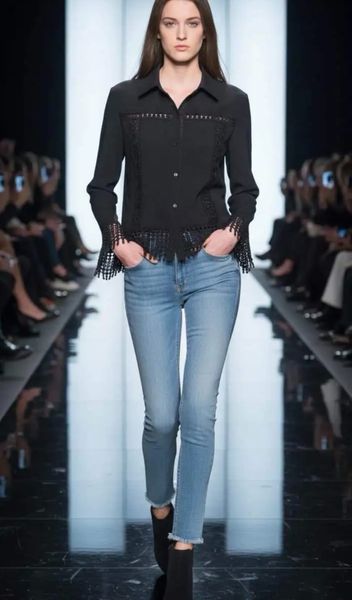 Rosewood Blouse(8586-3295) - Black - ca.25 august levering