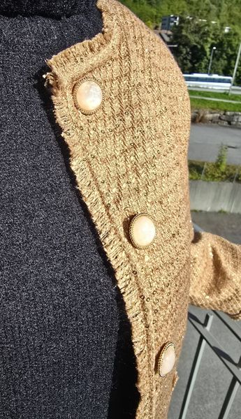 CHLO&Eacute; JACKET - camel / gold 