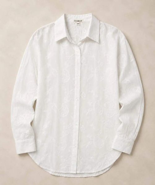 LENI BLOUSE ( lu9801-2022 )- white