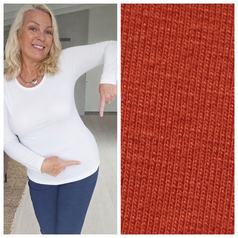 Hovedbilde Secret Long Sleeve – Round Neck - coral - ...