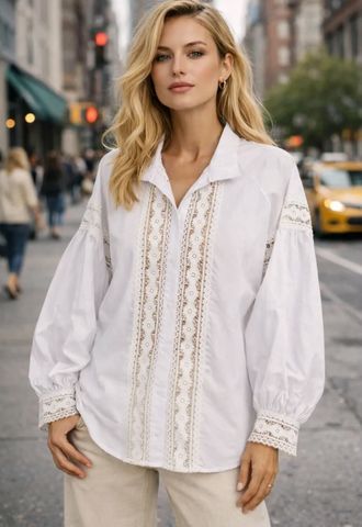 Hovedbilde Magnolia Blouse (9610-3049) - White - ca.25 ...