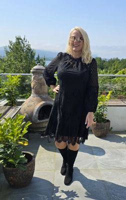 Hovedbilde Thalia Lace Dress short - black - 1 sept.levering